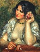 Gabrielle with a Rose Pierre Renoir